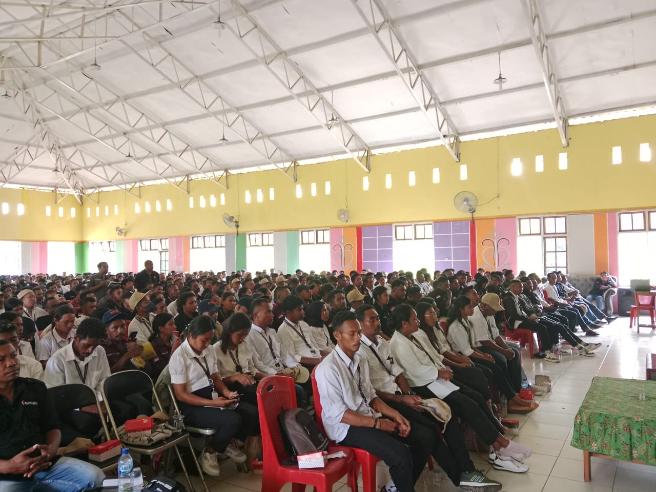 Bimtek dan Konsolidasi jelas Masa tenang dan Pungut hitung, 797 Pengawas Pemilu di Flores Timur 