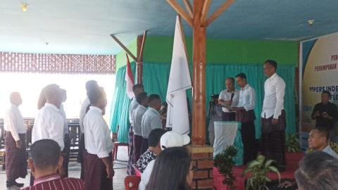 Pelantikan Pewartah Lewotanah Flores Timur Periode 2025 - 2027