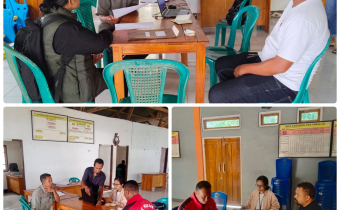 Foto Dokumentasi Pelaksanaan Coktas pada Kecamatan Adonara Barat
